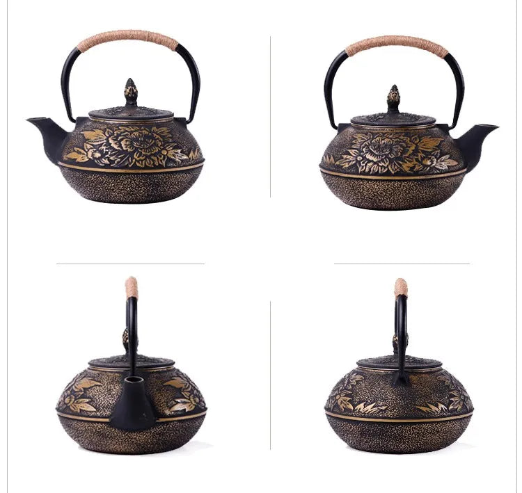Théière Japonaise en Fonte Floraison Sacrée 800 ml