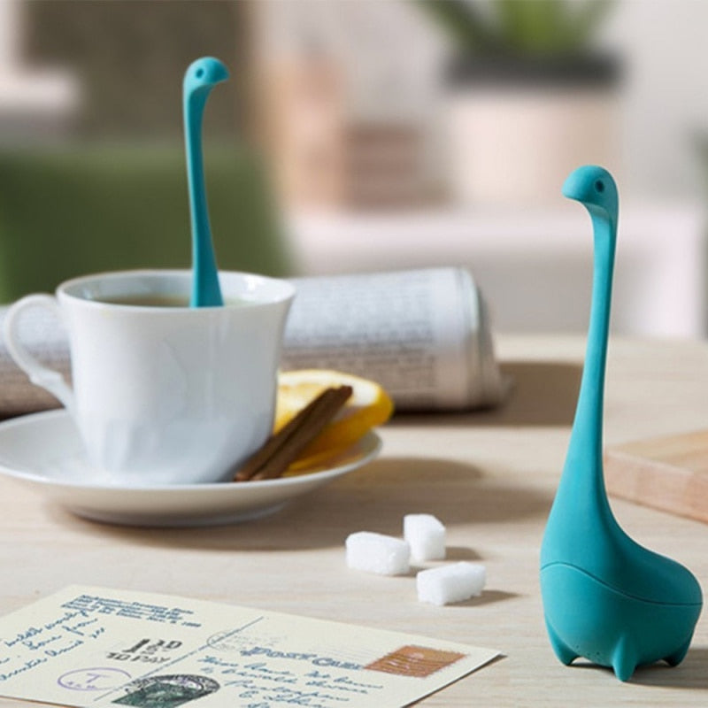Infuseur à thé Silicone Le Monstre du Loch Ness