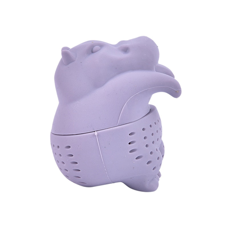 Infuseur à Thé Silicone Hippopotame