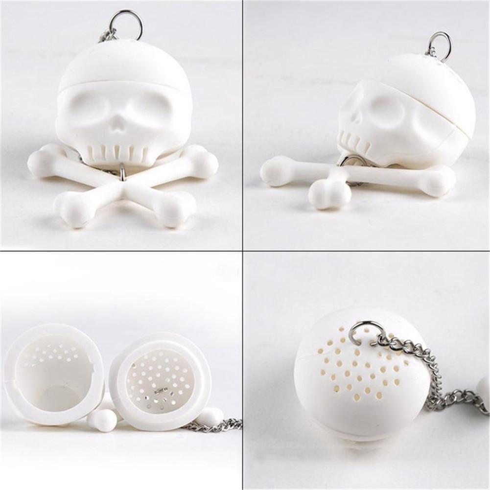 Infuseur à Thé Silicone Tête de Mort